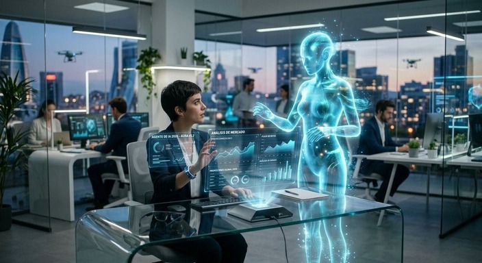 alt="Copilot Vision controlando el escritorio de un oredandor con Windows"