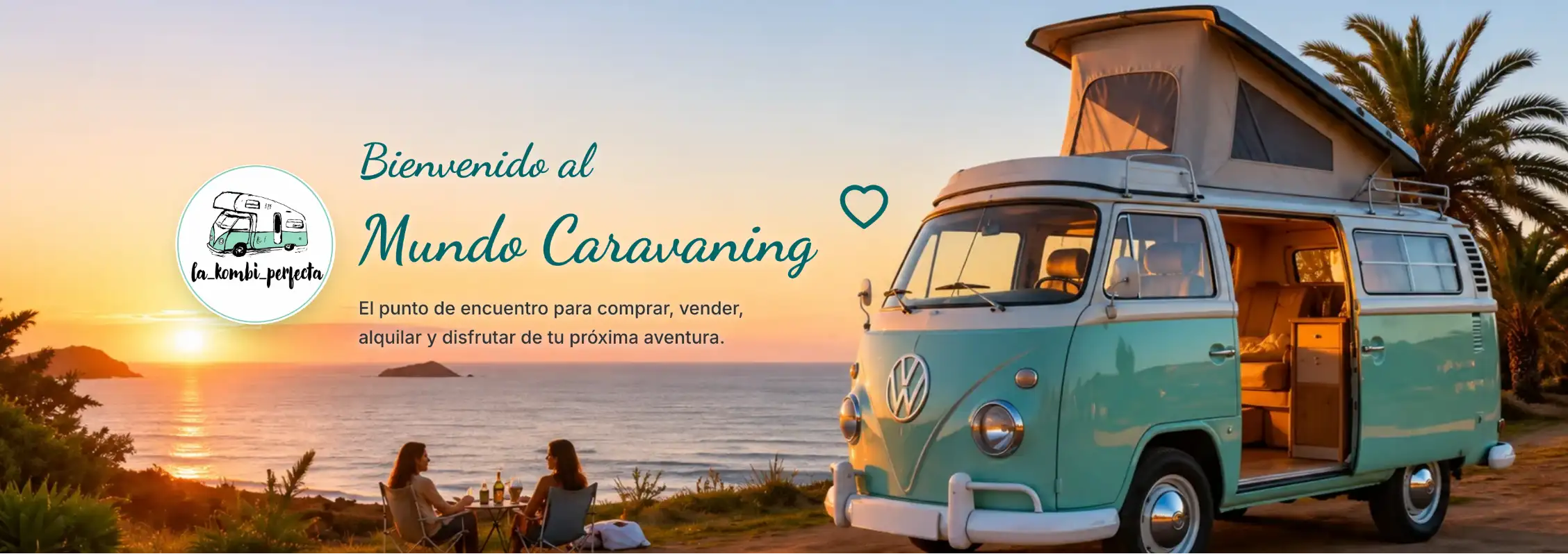 Parrilla de anuncios del portal La Kombi Perfecta con autocaravanas y campers en venta.